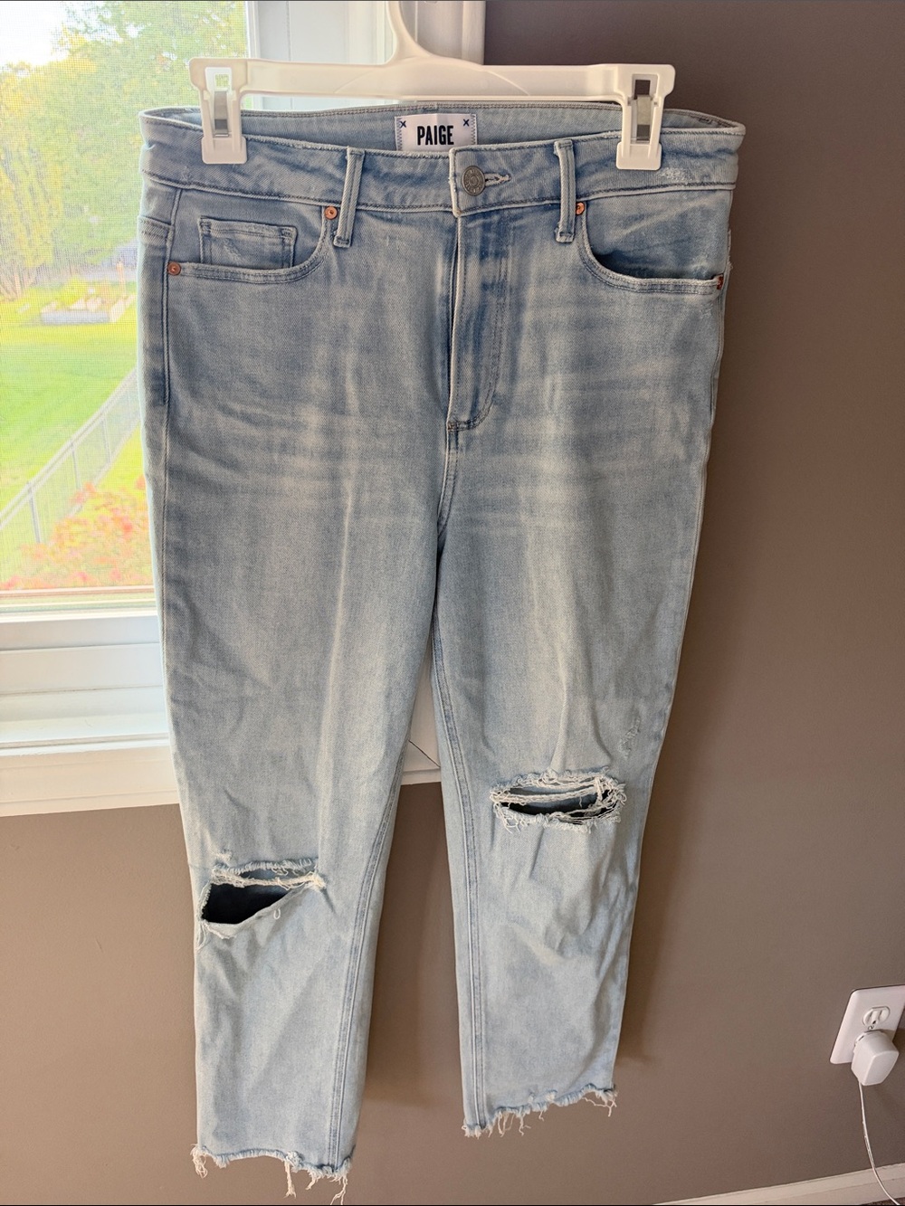Paige Hoxton Slim Crop Jean